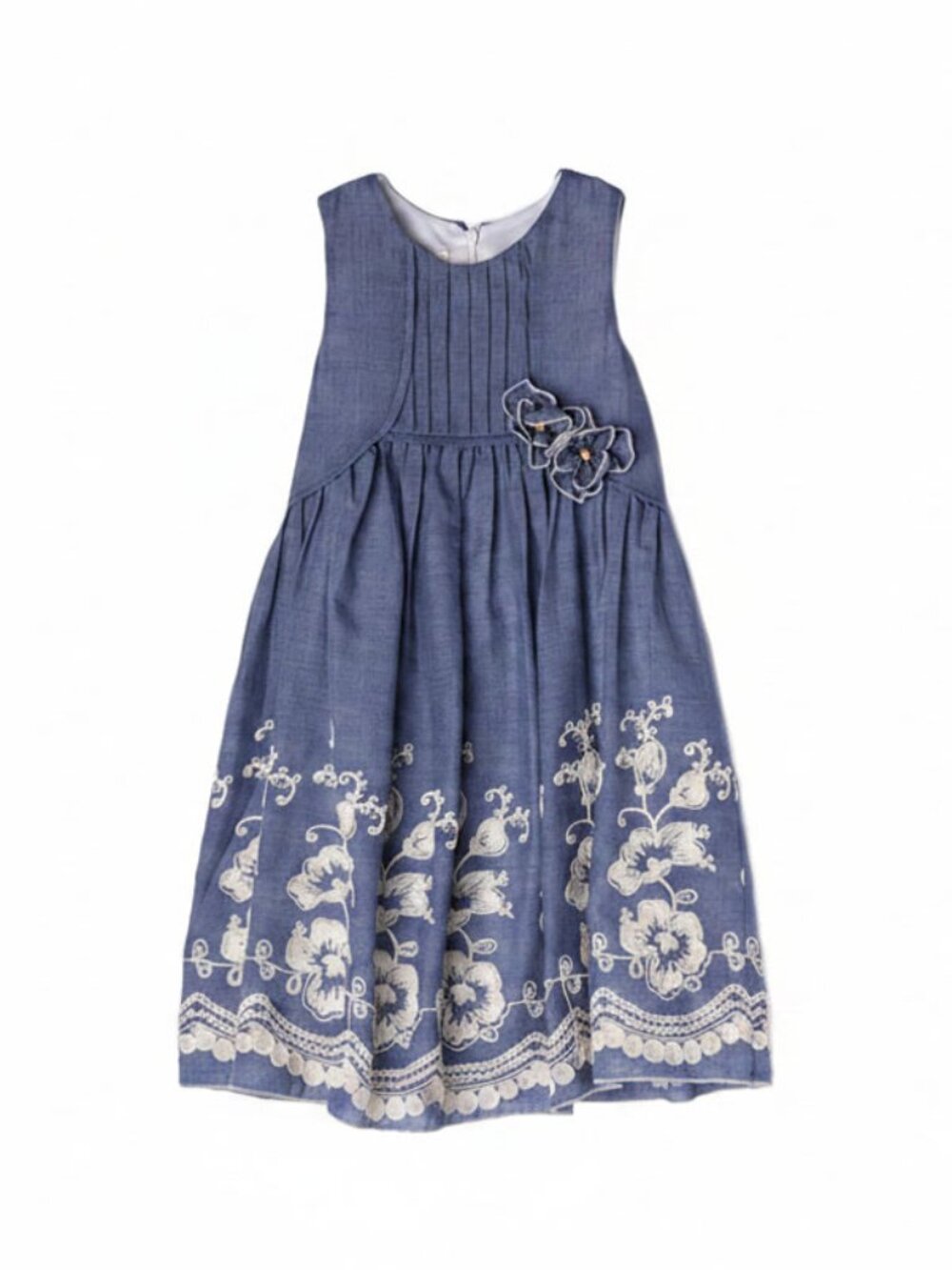 NWT Isobella & Chloe Sweetwater Blue Dress Girls Size 5
